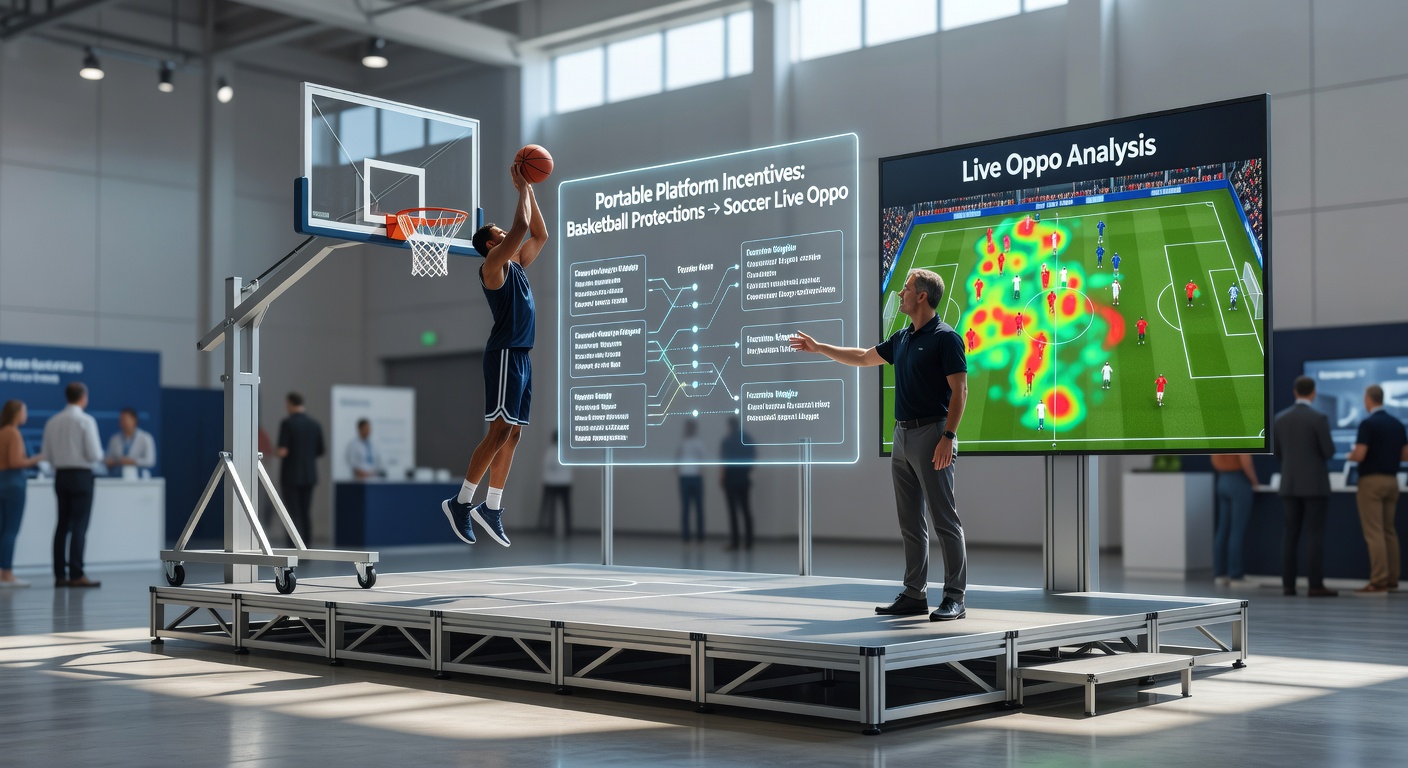 Live soccer opportunities displayed alongside basketball protection features on a portable device interface