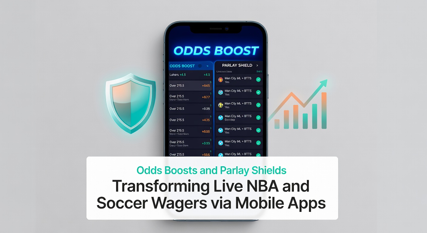 Mobile app screen showing live NBA odds boost on a basketball game with enhanced payout options